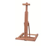 Mabef M400123 Chevalet Table Huile Acrylique, Bois, 38 x 36 x 64 cm