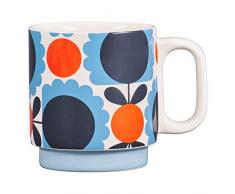 Orla Kiely OK624 Scallop Flower Sky Mug