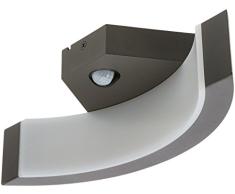 Oaks Lighting 174Â DG Lubon Applique murale, plastique, gris