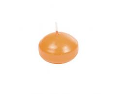 SENTIFLORE 6BGD009OA Lot de 10 Bougies Flottantes Paraffine Orange 8 x 8 x 13,5 cm