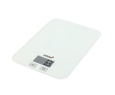 Korona 2050147 Balance de Cuisine numÃ©rique Kira 70213 Ã©lectronique 5 kg/1g Blanc, Verre, 23 x 16 x 3 cm