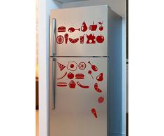 Decoramo Stickers muraux La DÃ©pense dÃ©co Murale, PVC, Bordeaux, 60Â x 0,1Â x 60Â cm