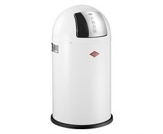 Wesco 175 531-01 Poubelle Pushboy Junior (Blanc)