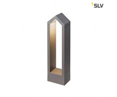 SLV RASCALI 45 Pole Lampadaire dextÃ©rieur Ã LED en aluminium Anthracite 3000 K 8 W