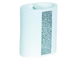 MSV 141597 Gobelet Blanc Brillant 6 x 10 cm