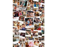Empire Merchandising GmbH Poster avec Cadre Motif Photos Polaroid des Personnages de la série Friends