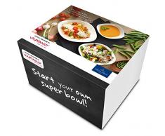 Villeroy & Boch Vapiano trio de coupes, 6 pièces, porcelaine, blanc