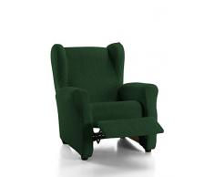 Martina Home Emilia Housse Fauteuil Relax, Tissu, Vert Bouteille, 33Â x 8Â x 42Â cm