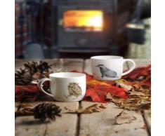 Portmeirion Home & Gifts Mug Inscription What a Hoot Owl