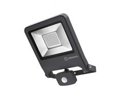 LEDVANCE Endura Flood LED + DÃ©tecteur de Mouvement | Projecteur ExtÃ©rieur | Gris foncÃ© | 50 Watts - 4500 Lumens | Blanc Froid 4000K | Etanche IP44