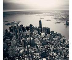 Papier Peint poster panoramique MANHATTAN DOWNTOWN 4 x 2,70 m | Déco et photo murale XXL Qualité HD Scenolia