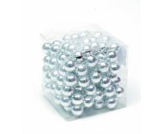 Festive Productions Chunky Guirlande à Boules Argenté Brillant 270 cm