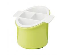 Guzzini Forme CASA 13456-84 Ãgouttoir Ã Couverts en Plastique, Vert