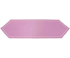 nuances du monde chemin de table 40x140cm chambray elegance violine