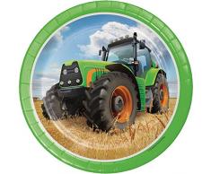 Creative Converting Lot de 8 assiettes Ã dessert en papier de style robuste 17,8 cm