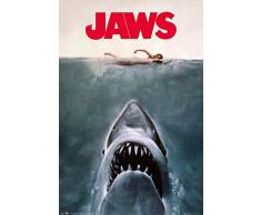 GB Eye Poster Les Dents de la Mer, Multicolore, 91, 5x61cm