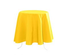 Lovely Casa N14689021 Nelson Nappe Polyester Jaune 160 x 160 cm