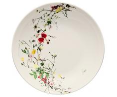 Rosenthal Brillance Fleurs Sauvages Assiette Creuse en Porcelaine, Multicolore, 21 cm