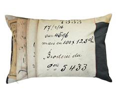 Daycollection HOOFACGR8 Home Office Coussin Coton Beige 60 x 40 x 10 cm