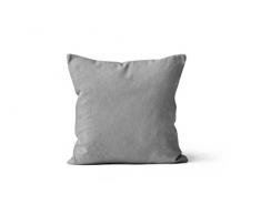 Soleil docre Alix Housse, Coussin, Polyester, Gris, 60 x 60 cm