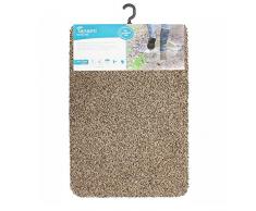 JVL Tanami Lavable en Machine Barrier Paillasson, 80Â Coton/20% Gel/synthÃ©tique Dos, Beige, 50Â x 75Â x 0.5Â cm