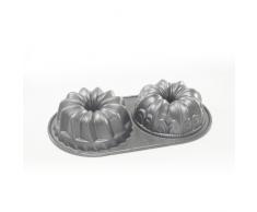NordicWare 84024 Moule à gâteau Duet, Fonte dAluminium
