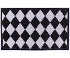 La Finesse Paillasson Nylon/PVC Noir/Gris, One