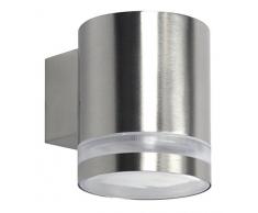 Ranex 5000.327 Applique Volare Descendante Inox + Ampoule Eco G x 53 Incluse