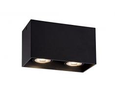 Lucide BODI - Spot Plafond - GU10 - Noir