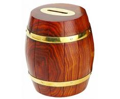 Nauticalia Tirelire en Forme de tonneau Naval