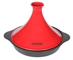 Chasseur - 1038 Tajine Fonte, rouge, 32 x 26,8 x 19,5 cm
