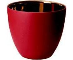 ASA Photophore en Porcelaine Rouge 9