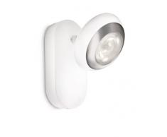 Philips SEPIA spot LED luminaire dintérieur Blanc Aluminium