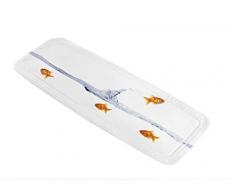 Kleine Wolke 5310148001 Goldfisch Tapis de Bain Antidérapant Multicolore 36 x 92 cm