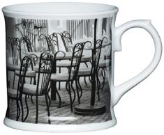 Kitchen Craft Porcelaine 400 ML Cafe Chaise en Forme de chope Mug Multicolore