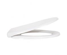 MSV 140412 Abattant WC DÃ©clipsable Thermo-Dur Blanc 37 x 44 x 4,5 cm
