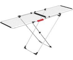 Vileda â Séchoir à linge Doble â Ãtendoir à linge à plateaux de séchage indépendants et extensibles â Avec une capacité de séchage de 22 m