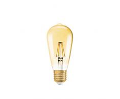 Osram Vintage Edition 1906 Ampoule LED Ã Filament - Culot E27 - Forme Edison Or AmbrÃ©e - Blanc Chaud 2400K - 2,8W (Ãquivalent 22W)