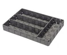 Wenko 2403100 Panier de Couvert Adria Gris