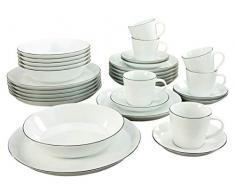 Creatable 20584 Service de Table 30 piÃ©ces, Mehrfarbig