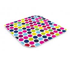 Pebbly 99-14TRID Dotty Dessous de Plat Verre Trempé 16 x 16 cm