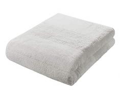 Fleuresse 2828 FB. 27 Frottier Serviette de Bain Serviette de Bain Gris Pierre 90 x 200 cm
