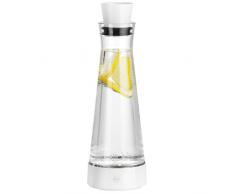 Emsa Carafe, Station de Refroidissement, Fermeture Automatique, 1 Litre, Blanc, Flow Slim Friends, 515475