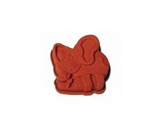 silikomart 20.808.19.0060 Moule en Silicone, Forme dÃlÃ©phant, Fuchsia, 3 x 17,5 x 18 cm