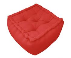 Deco&Co Décoration intérieure naturelle - DD03231 Pouf, Taille Unique