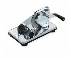 Ilsa 200 Trancheuse en Acier Inoxydable avec ventouses Argenté