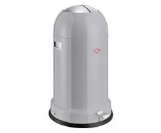 WESCO 183631â76 Kick Master Classic Line Soft, Poubelle Automatique de Cuisine, métal, Cool Gris, 42 x 71 x 42 cm