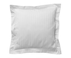 Blanc des Vosges DIVINE Taie carrée Coton Blanc 65 x 65 cm
