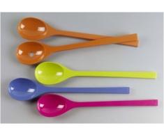 Zak Designs 0085-0425E Couverts Salade Bleu Jumbo en Mélamine 36 cm