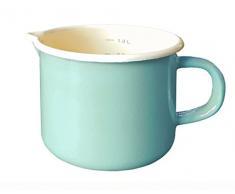 KRÃGER Karl Pot à Lait, Ãmail, Menthe, 20 x 13 x 11 cm